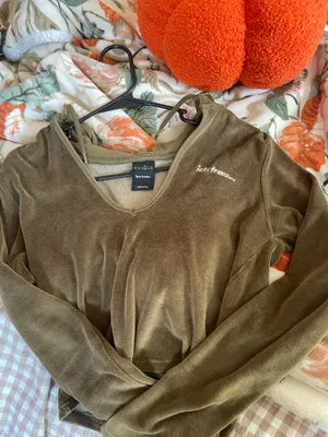 Iets Urban Outfitters Frans velvet Sweatshirt thumbnail 2