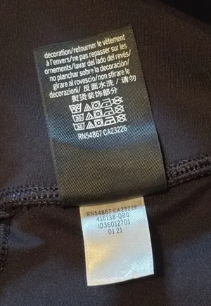 Victoria's Secret Pink Active Ankle Legging Medium Black With Gray Detail thumbnail 4