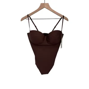 Skims Body Molded Underwire Bodysuit Size Large NWT Cocoa ( SOLD OUT) thumbnail 4