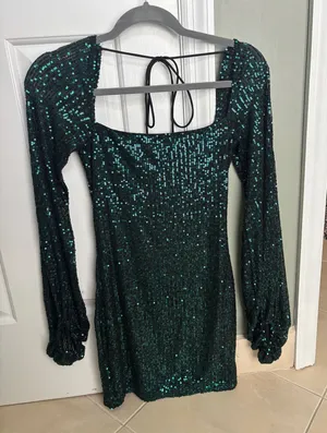 Lucy in the Sky Sequin Mini Dress thumbnail 1