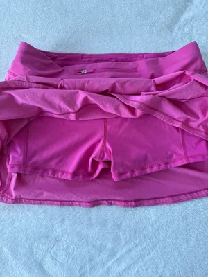 NWOT Lululemon DEAD STOCK Sonic Pink Pace Rival Mid-Rise Skirt thumbnail 5