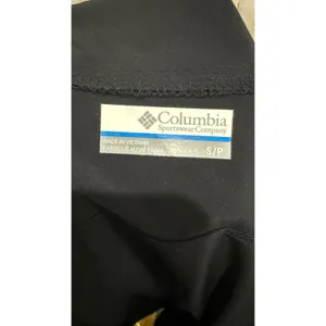 Columbia PFG Jacket‎ Womens Petite Small Black Open Front Wrap Tie Waist 3/4 thumbnail 3