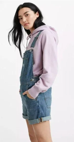 NWT LEVI'S Vintage Shortalls Jumpsuit XL thumbnail 2