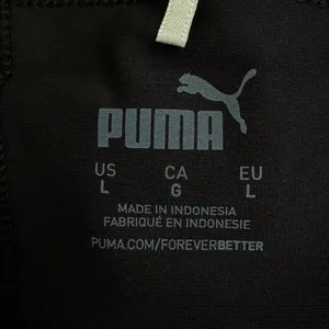 Puma Womens Black Athletic‎ Golf Tennis Skort Side Pockets Size Large L thumbnail 4
