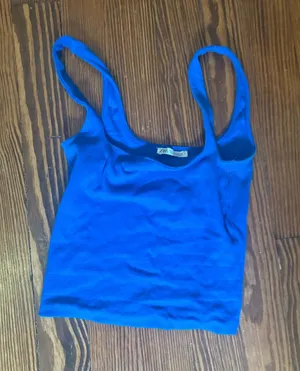 blue zara tank thumbnail 1