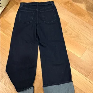 Joe's Jeans the Trixie HIGH RISE WIDE LEG CUFFED TROUSER 27‎ thumbnail 4