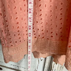 Peach Spring Dress Pink Size M thumbnail 3