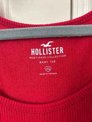 Holster Hollister Top Red thumbnail 2