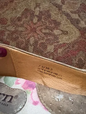 Born Metallic Taupe and Gold Ballet Flats thumbnail 3