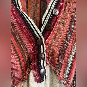 Free People Womens Meadow Lakes Knit Sweater thumbnail 4