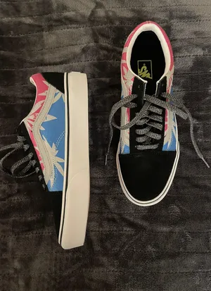 Vans Shimmer Blue And Pink thumbnail 1