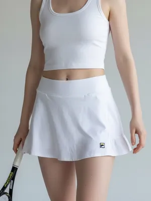 Vintage Y2K FILA Women's White Tennis Skort thumbnail 1