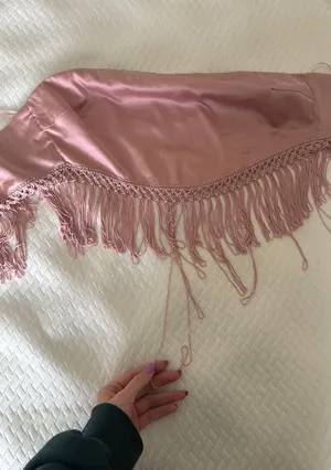 Le lis Pink Fringe Top thumbnail 4