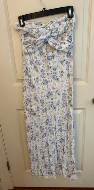 Floral Altar'd State Midi Dress thumbnail 1