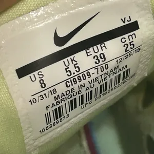 Nike air max 270 barely volt platform lace up shoes sneakers thumbnail 3