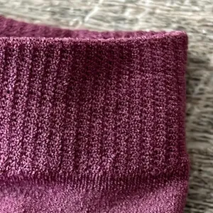 J. Crew Mulberry Plum Stretchy Opaque Tight Anklets Ankle Socks Womens NWOT thumbnail 6