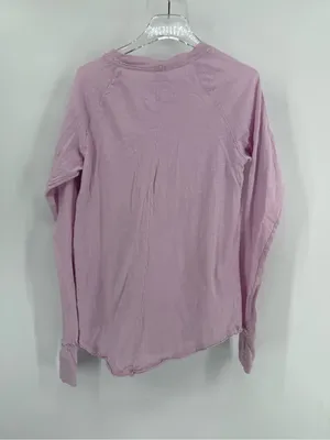 Free People We the free light pink long sleeve top size xs thumbnail 2