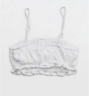 PacSun White crop top thumbnail 5