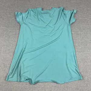Johnny Was T-Shirt Womens XS Blue Crew Neck Short Sleeve Cotton Jersey Top thumbnail 9