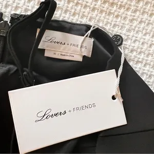 LOVERS AND FRIENDS Black Niko Mini‎ Dress Size XS NWT thumbnail 11