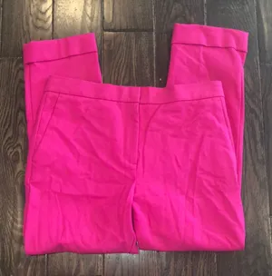 Ann Taylor pink pants size 10 thumbnail 1