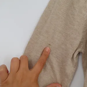 Joseph A. Sweater Womens M Turtleneck Tan Long Sleeve Fine Knit Good thumbnail 4
