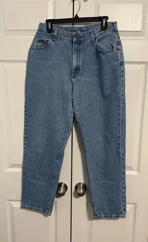 Lee Straight-Leg Women's Blue Denim Jeans thumbnail 1