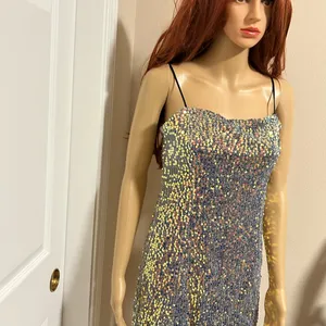 Urban Outfitters Sequin Mini Dress - Multicolor thumbnail 7