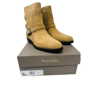 Franco Sarto L-Prina Taupe SU Suede Boot Women's Size 9M New With Box‎ thumbnail 2
