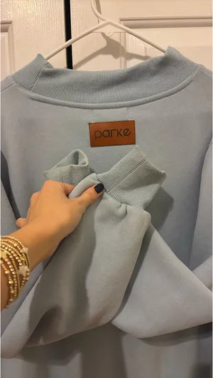 PARKE Mockneck Light Blue thumbnail 4