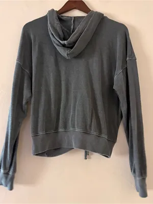 FP Movement Free People The Believer Hoodie Charcoal Grey Size XS thumbnail 4