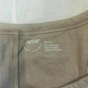 New with tags aerie ombré tan ribbed tank top in size xs thumbnail 3