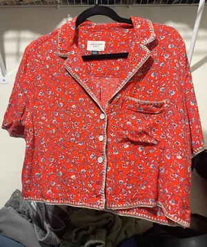 Floral flowy top  thumbnail 1