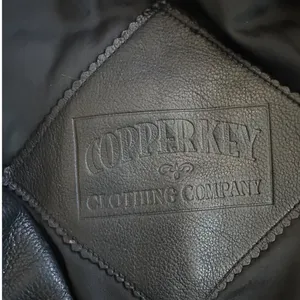 Copper‎ Key Clothing Company Vintage Black Leather Motorcycle Jacket Womens Moto thumbnail 6