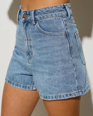 Thrills High-Waisted Jean Shorts thumbnail 1
