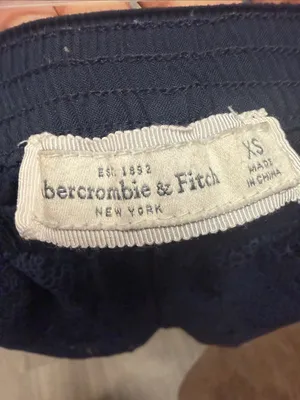 Abercrombie & Fitch Navy Blue Lace Overlay Shorts - XS western rodeo Texas thumbnail 6