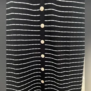 Commense Striped Metal Button Long Sweater Dress Medium Sold Out online thumbnail 13