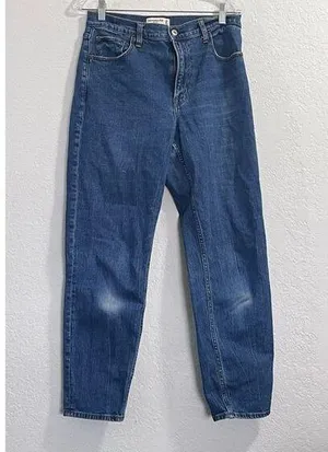 Abercrombie & Fitch The Mom High Rise Jean Womens Size 28 6 L thumbnail 1