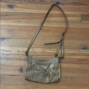 Frye Cognac Brown Melissa Crossbody Leather Shoulder Bag Purse Boho Western thumbnail 7