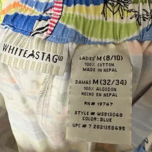 White Stag Blue‎ And Pink Sailboat Print Skort Size Medium thumbnail 8