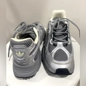 Adidas Ozmillen Sneakers Women 6.5 Gray Purple Y2K Chunky Dad Shoes NWT thumbnail 8