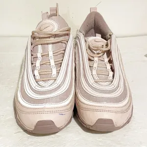 Nike Womens Size 10 Air Max 97 Barely Rose Pink Rare Running Low Top Sneaker thumbnail 3