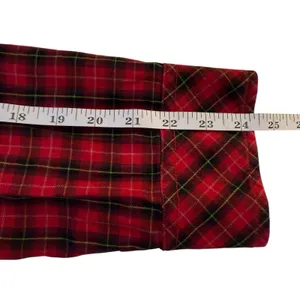 Victoria's Secret Red Plaid 2 Piece Pajama Set XL Holiday Christmas Heritage‎ thumbnail 10