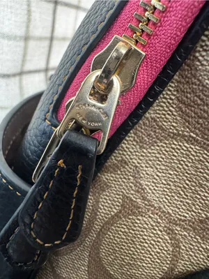Coach Court Limited Edition Blocked Signature Canvas Leather Mini Backpack thumbnail 5