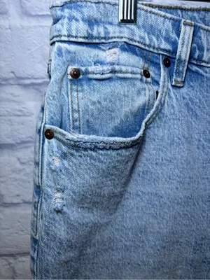 Abercrombie & Fitch Curve Love Ultra High Rise 90s Straight Jean Women’s 32 thumbnail 6