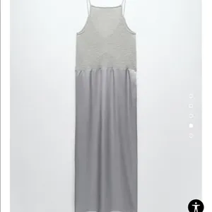 Zara New COMBINATION‎ KNIT DRESS thumbnail 4