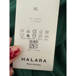 Halara Green Bodycon Cut Out Dress SIZE‎ XL Ruched Drawstring Slit Maxi Sexy thumbnail 8