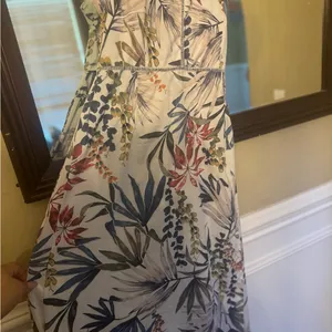Floral Maxi Dress White Size undefined thumbnail 4