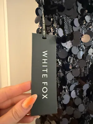 White Fox Boutique Dress Black thumbnail 2