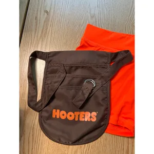 b86 Women’s Hooters girl uniform shorts & Dark Brown Pouch size U-small thumbnail 2